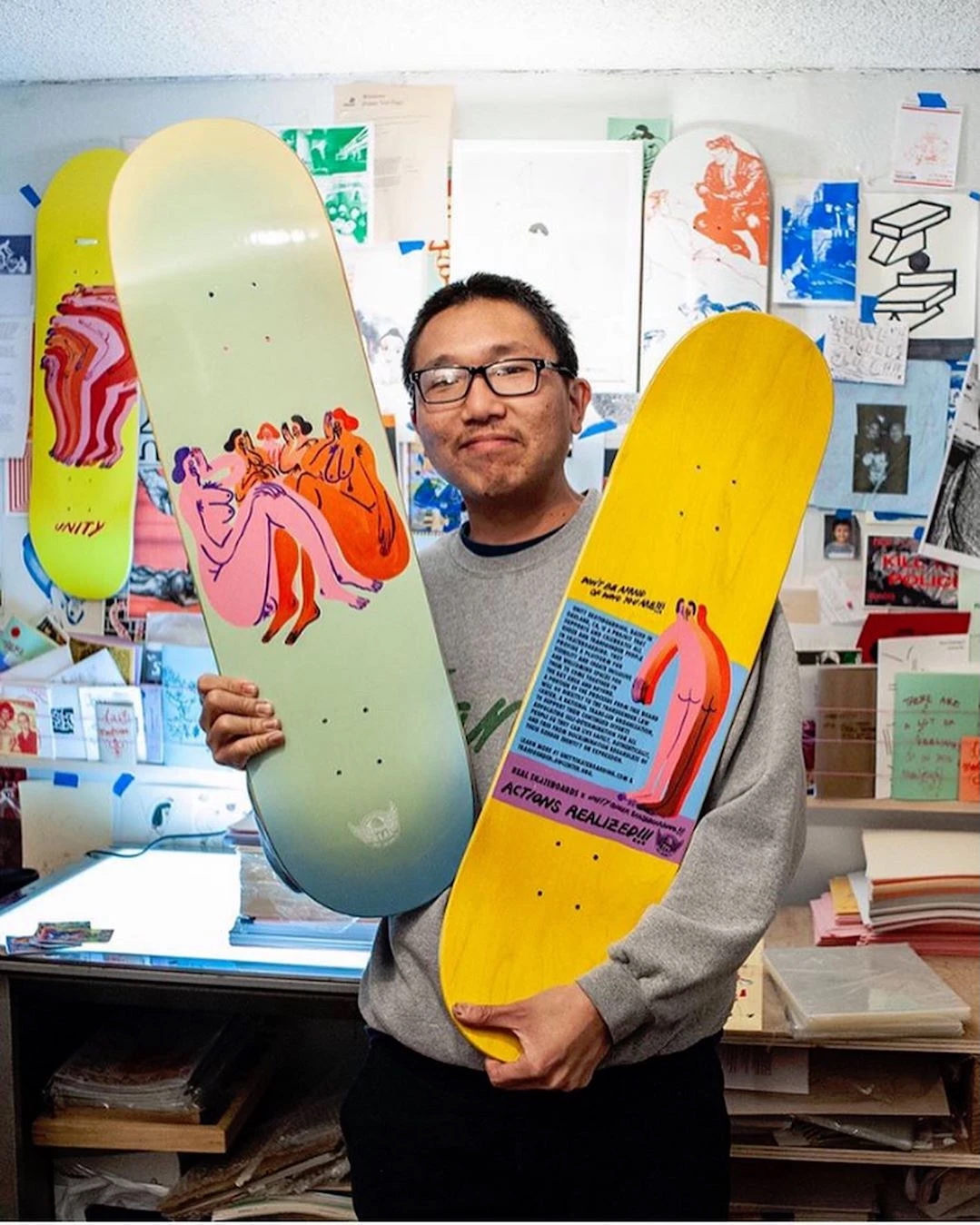 Jeffrey Cheung a Unity skate brand