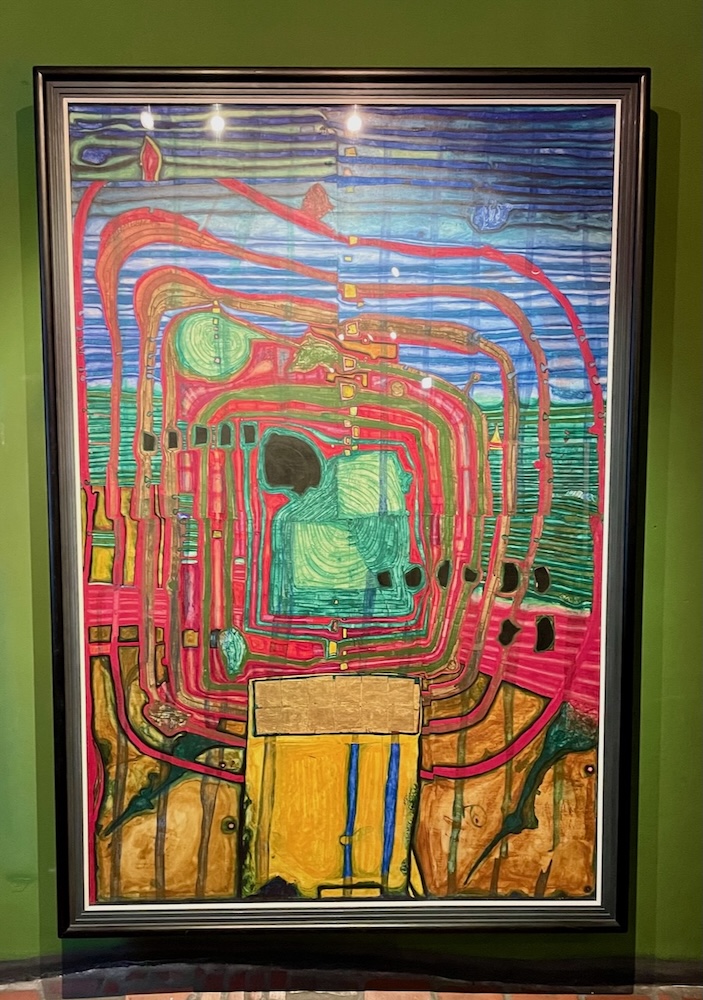 Friedensreich Hundertwasser - Hommage au Tachisme 1961