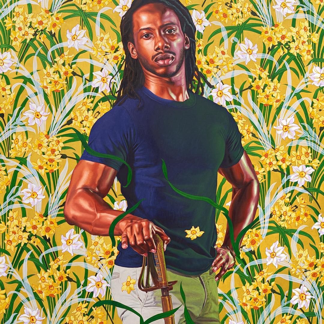 Kehinde Wiley a jeho obraz Generál John Burgoyne v detailu