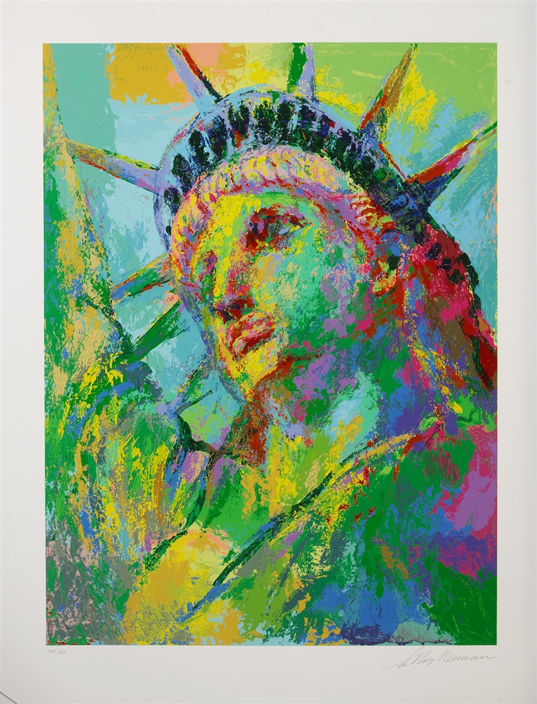 LeRoy Neiman - Portrét Svobody